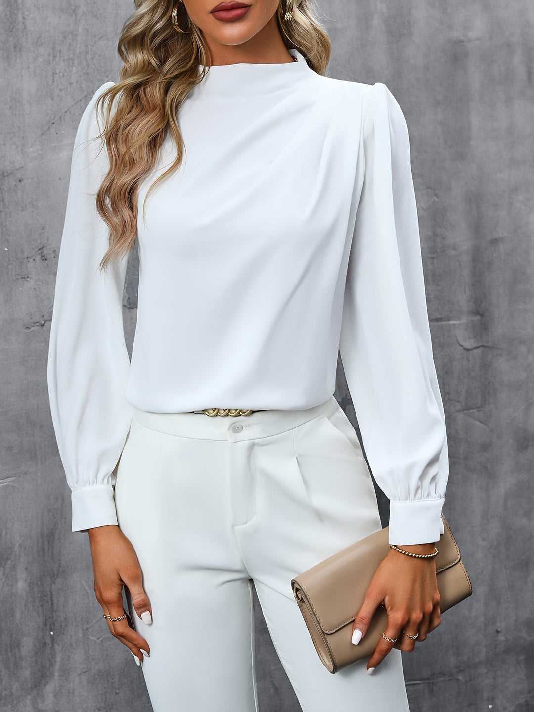 Stilla | Flæsede Bluse