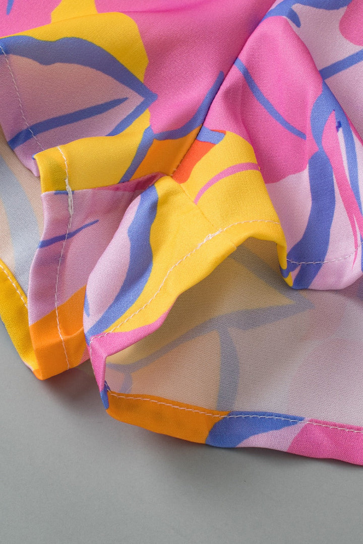 Stilla | Print Elastisk Talje Høj Talje Shorts