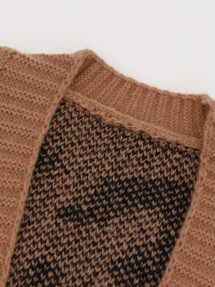 Stilla | Cardigan med leopardmønster
