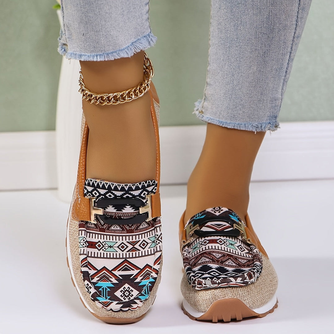 Stilla | Dame Slip on Mokasiner Britisk Stil