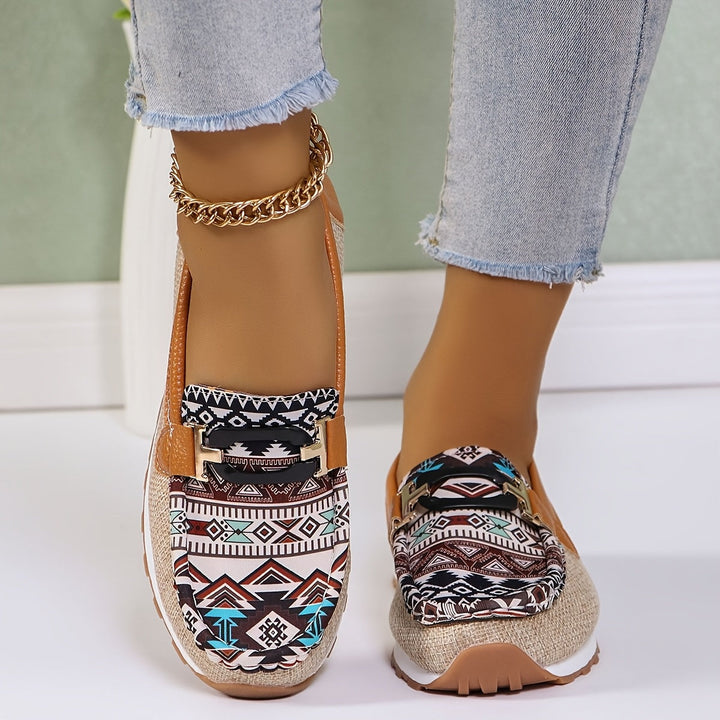 Stilla | Dame Slip on Mokasiner Britisk Stil