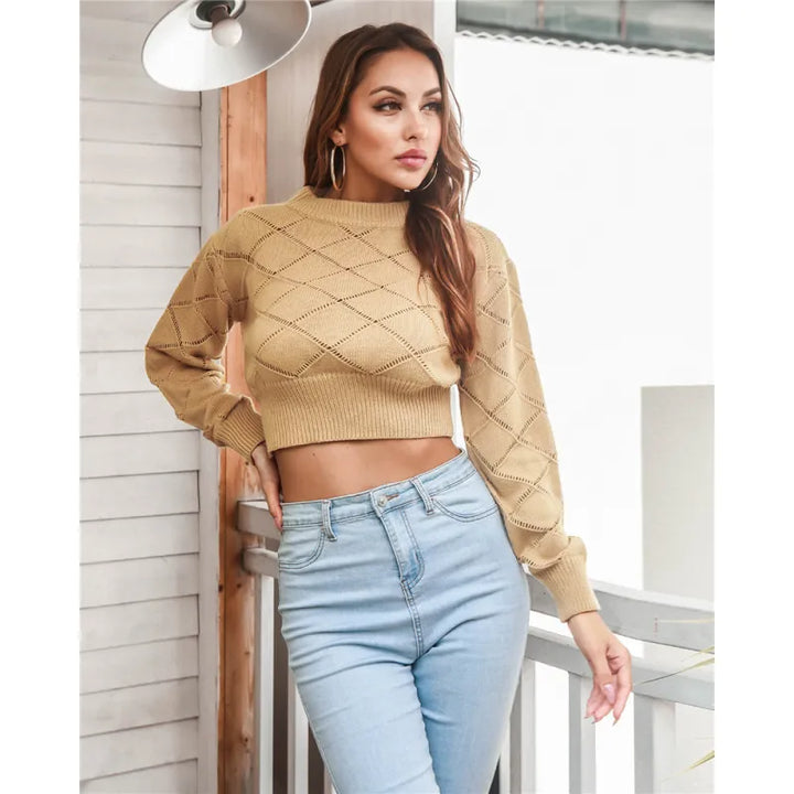 Stilla | Læderpullover med elegance