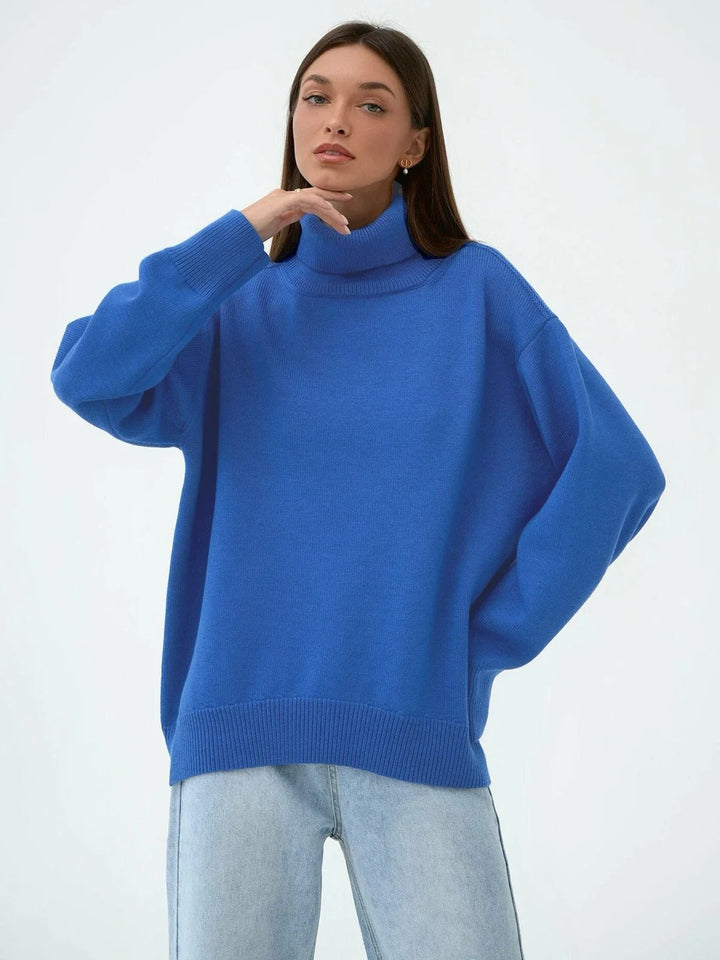 Stilla | S tørremaskinen Oversize-sweater med høj hals