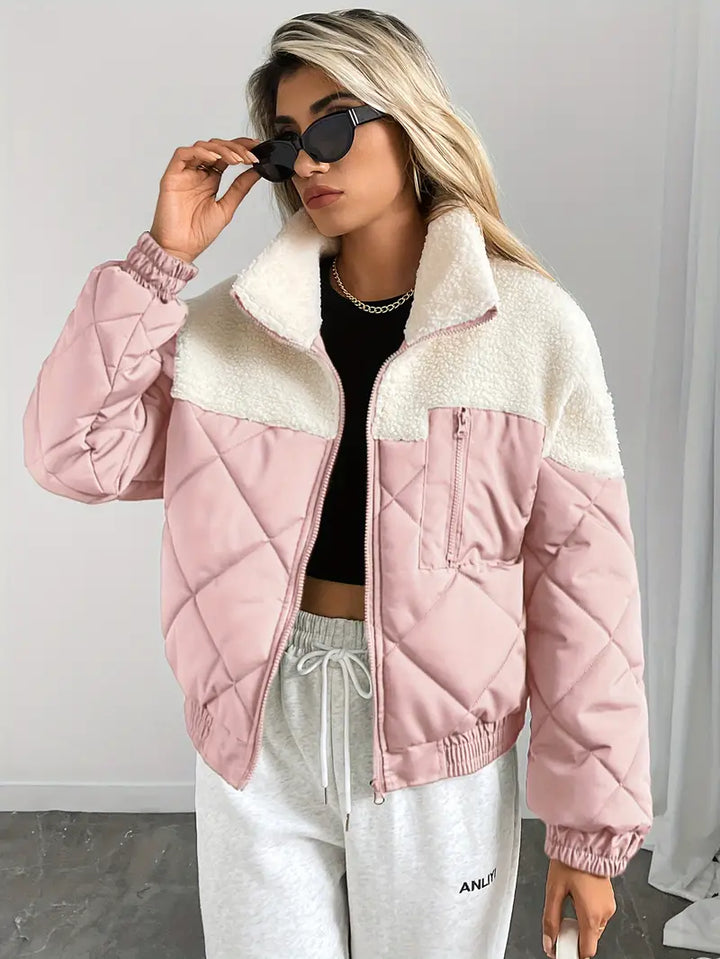 Stilla | Fleece-steppjakke