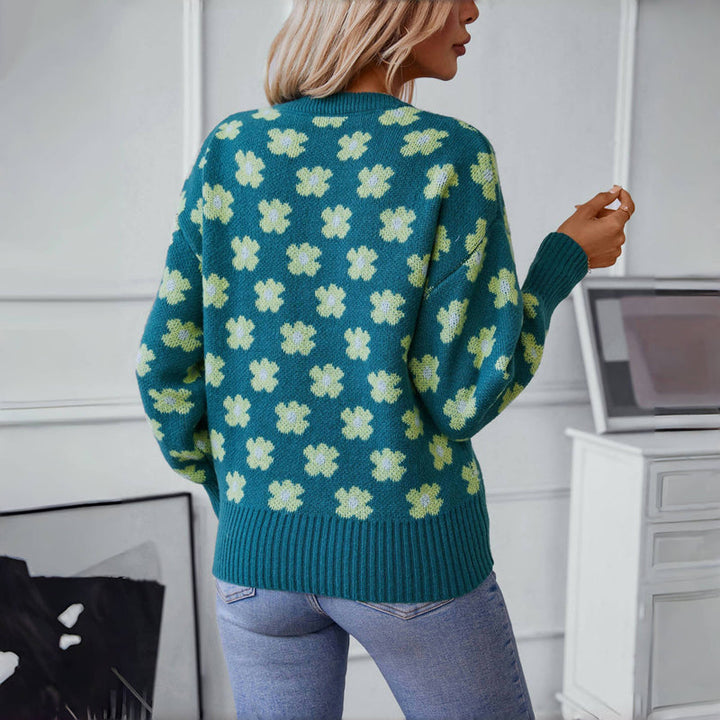 Stilla | Pullover med cool strukturmønster