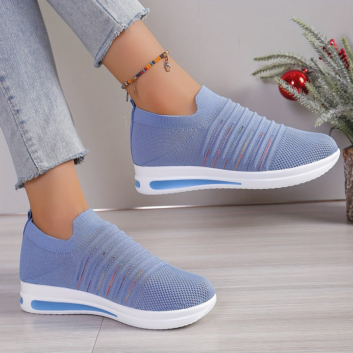Stilla | Sommer Loafers Til Damer Åndbare, Lette Slip on Sko Med Åbne Tæer