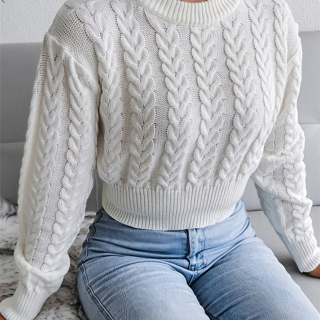Stilla | Minimalistisk Sweater med Højkvalitets Look