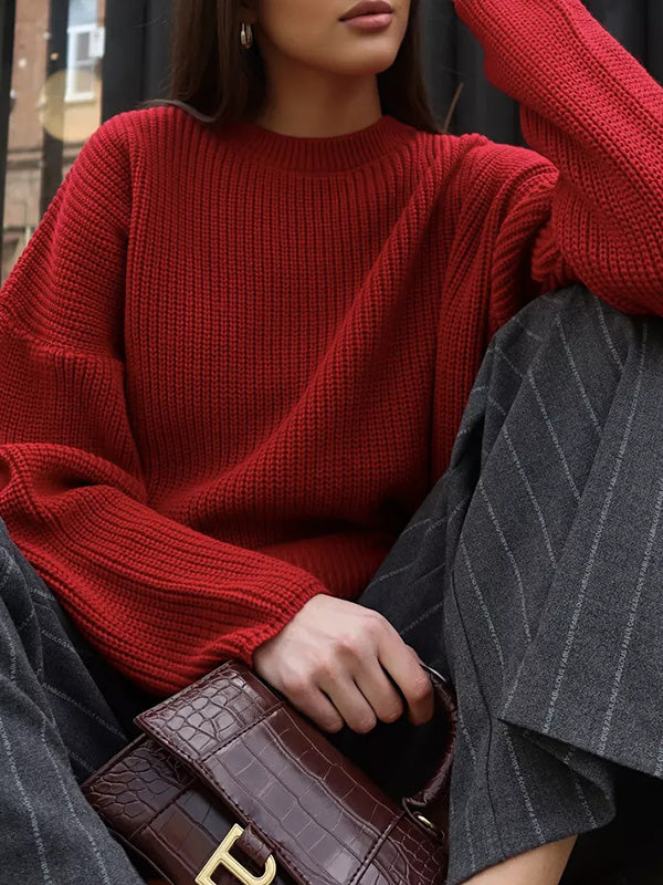 Stilla | Enkel og Varm Overgröße Pullover