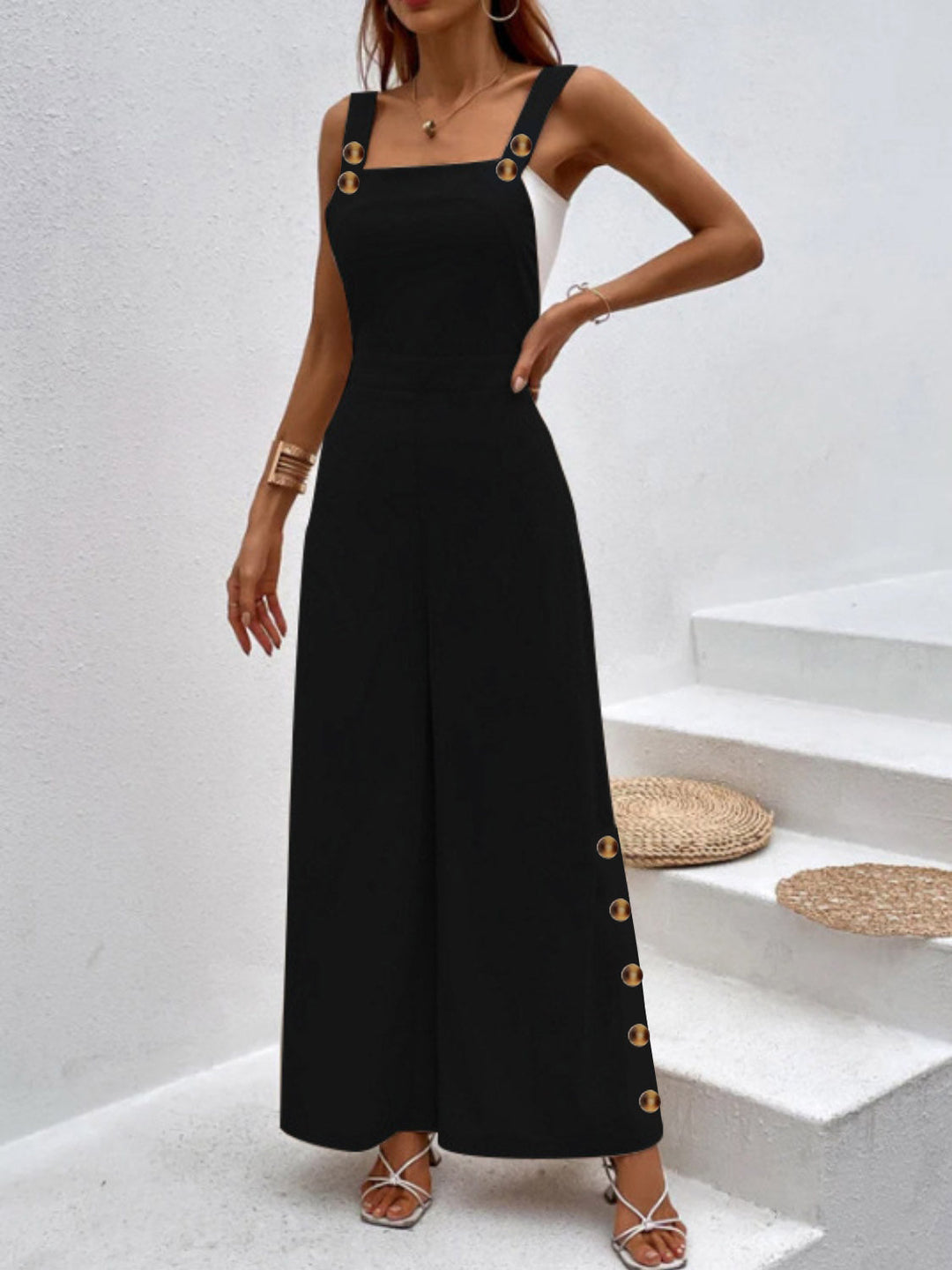 Stilla | Dekorationsknap Bred Ben Overalls