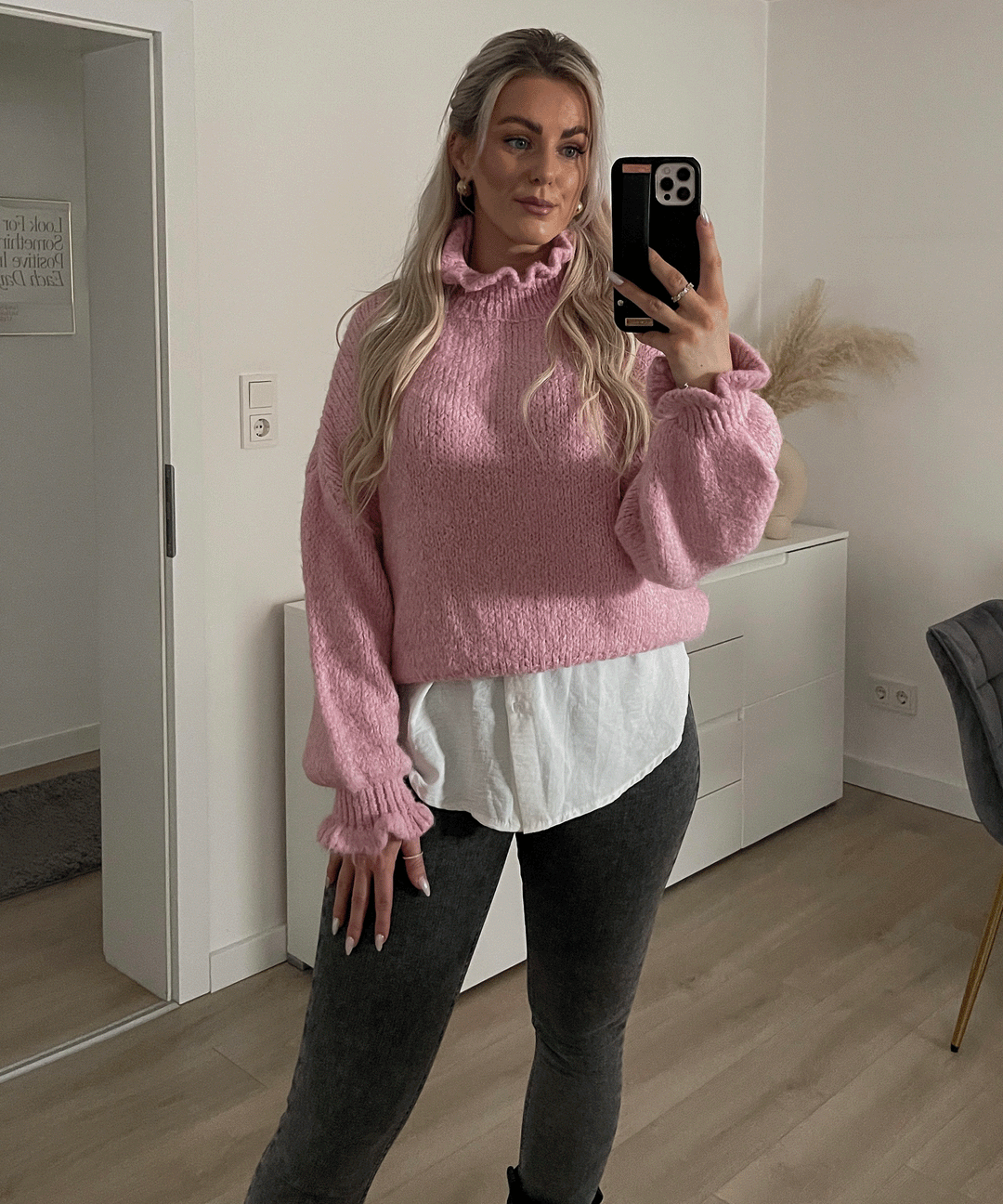 Stilla | Elegant Bluserock Hvid