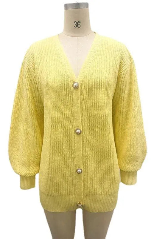 Stilla | Farve Lægger Løs Strikjakke Pullover