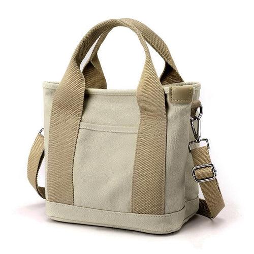Stilla | Elegant Canvas Skuldretaske