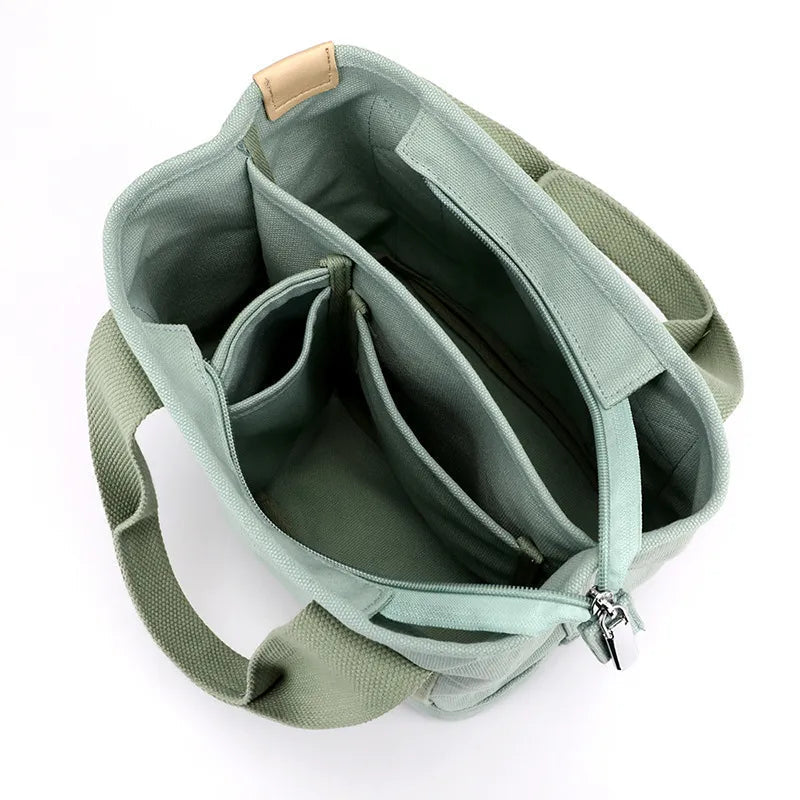 Stilla | Elegant Canvas Skuldretaske