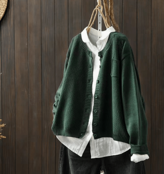 Stilla | Cardigan med Klassisk Knapdesign