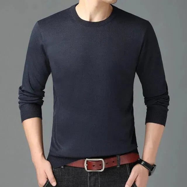 Stilla | Rundhals herrepullover