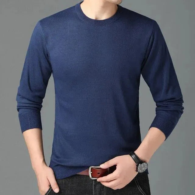 Stilla | Rundhals herrepullover