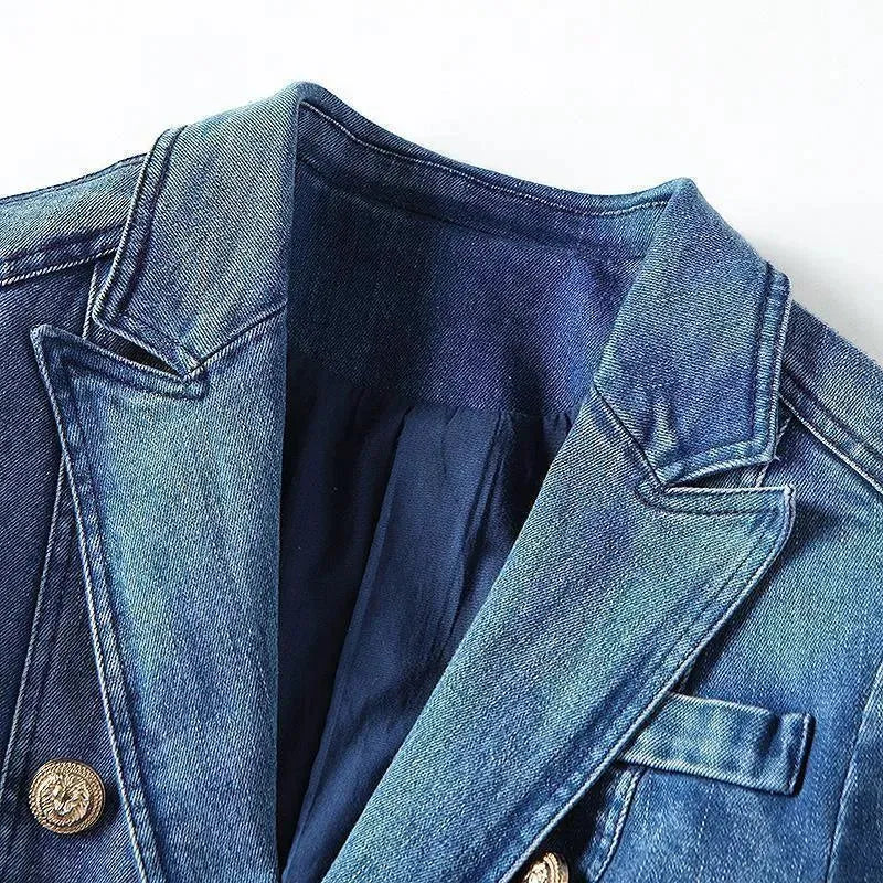 Stilla | Fritid Denim Blazer Dame - Fritid - Unicolor