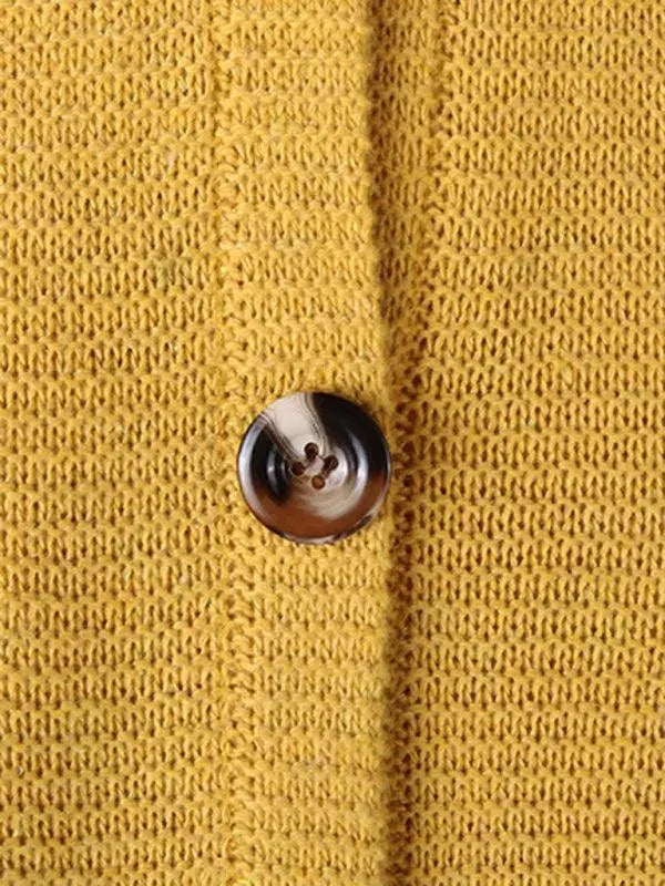 Stilla | Hætte Lang Strikjakke Pullover