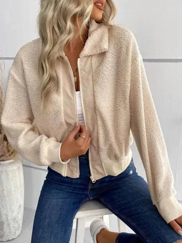 Stilla | Stilfuld Slim Fit Zip Dame Vinterjakke