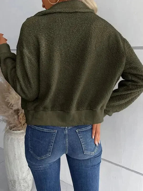 Stilla | Stilfuld Slim Fit Zip Dame Vinterjakke