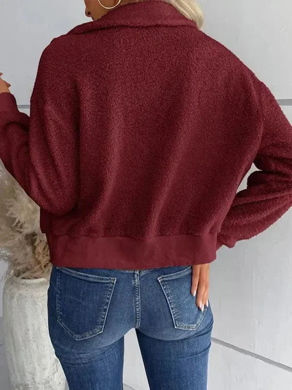 Stilla | Stilfuld Slim Fit Zip Dame Vinterjakke