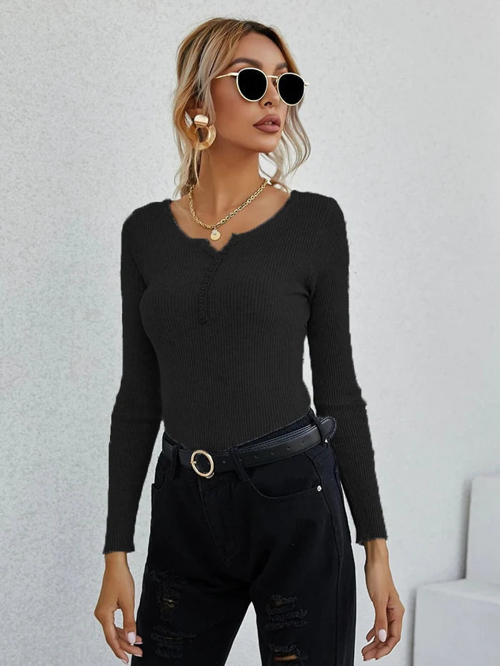 Stilla | Shirt I Damer V-hals Pullover