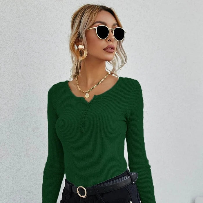 Stilla | Shirt I Damer V-hals Pullover