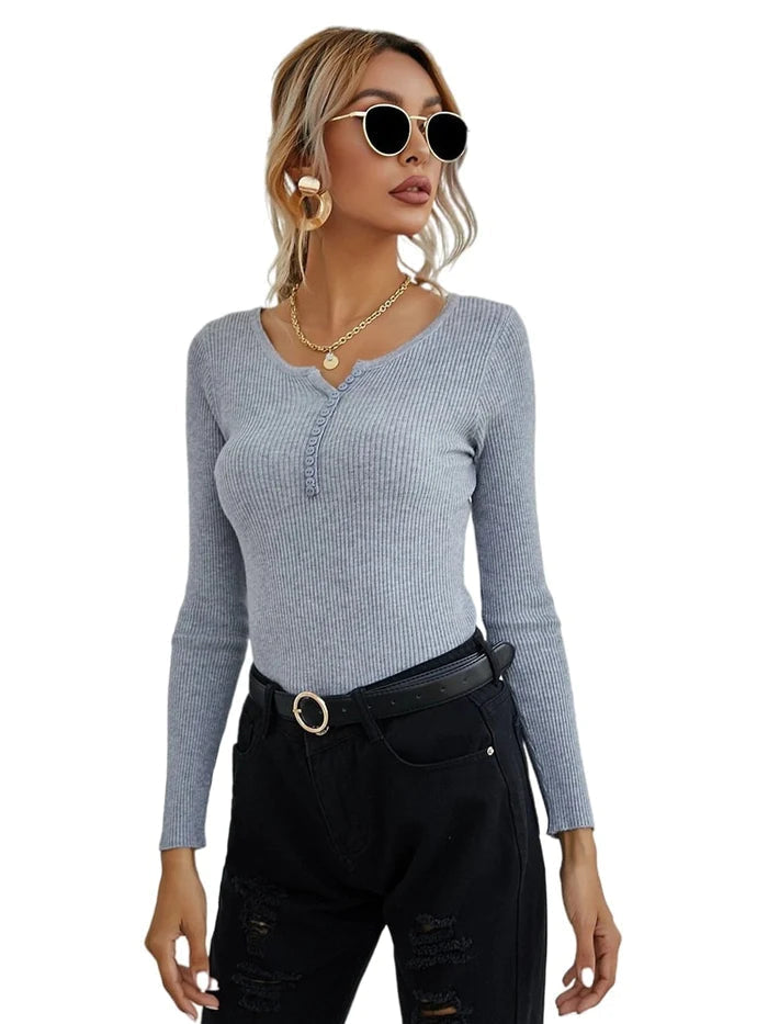 Stilla | Shirt I Damer V-hals Pullover