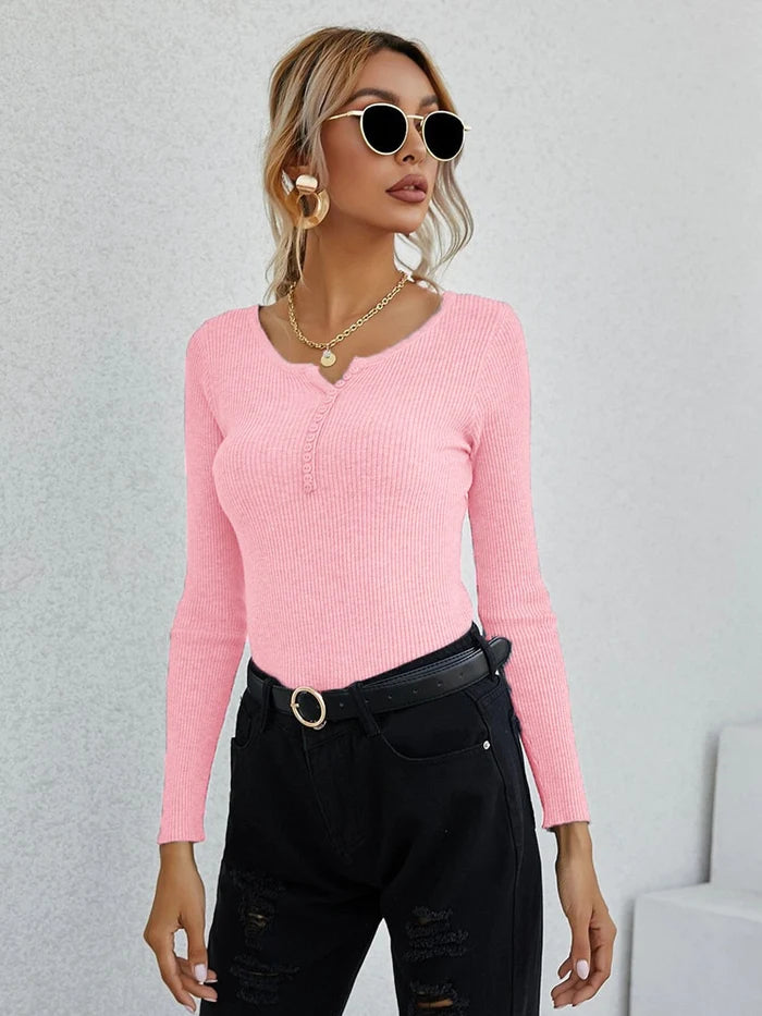 Stilla | Shirt I Damer V-hals Pullover