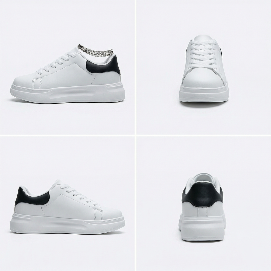 Dame Textil Sneakers med Rent Design & Behagelig Bærekomfort Skovae