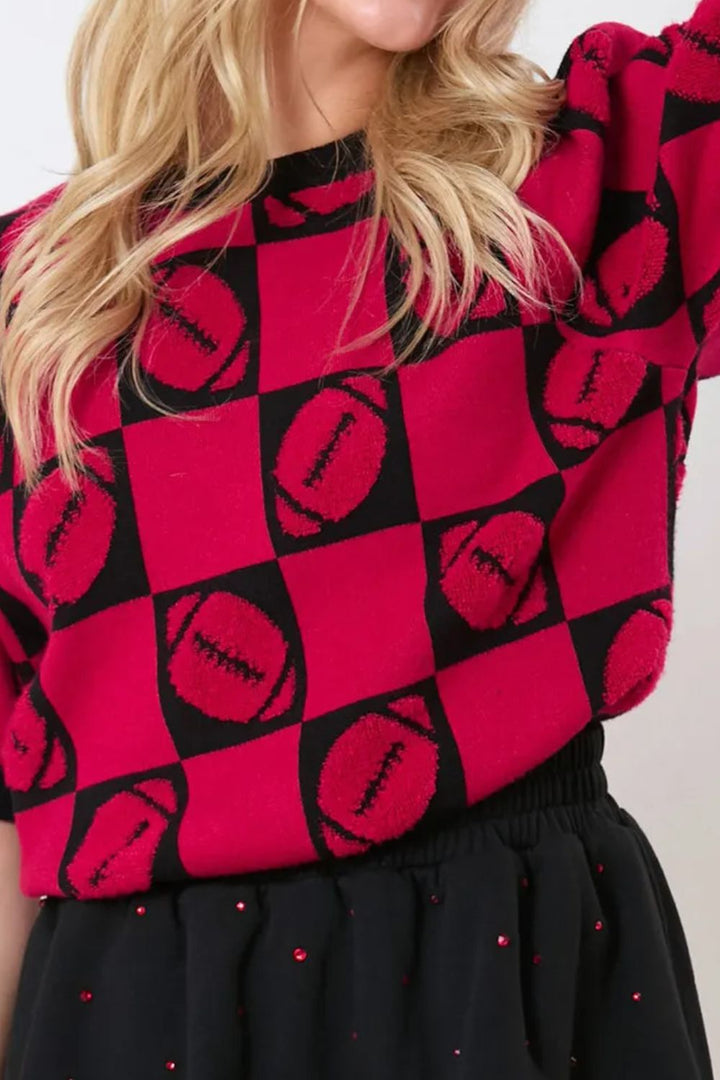 Stilla | Rundhals Sweater Med Korte Ærmer