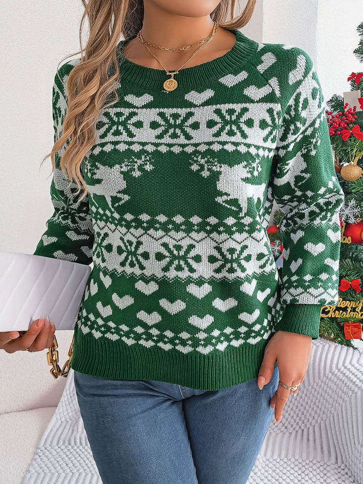 Stilla | Lang Pullover Med Rund Halsudskæring