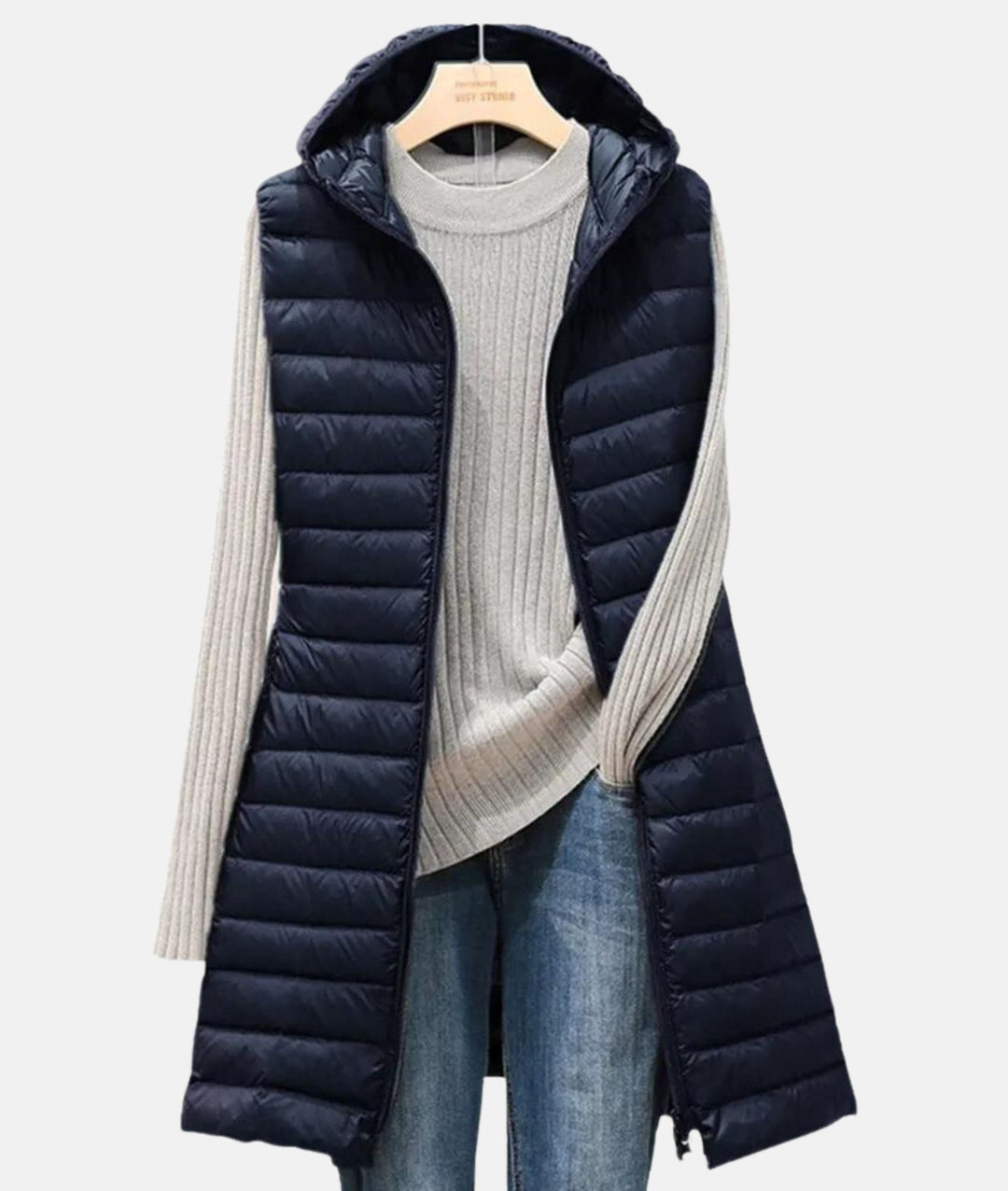Stilla | Let quilted lang frakke