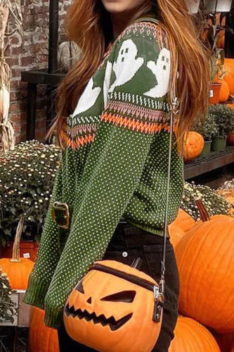 Stilla | Rundhals Langærmet sweater Ghost