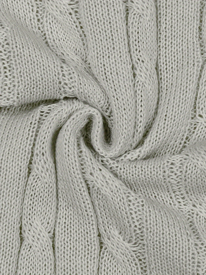 Stilla | Kort sweater og slim med tvistet tryk