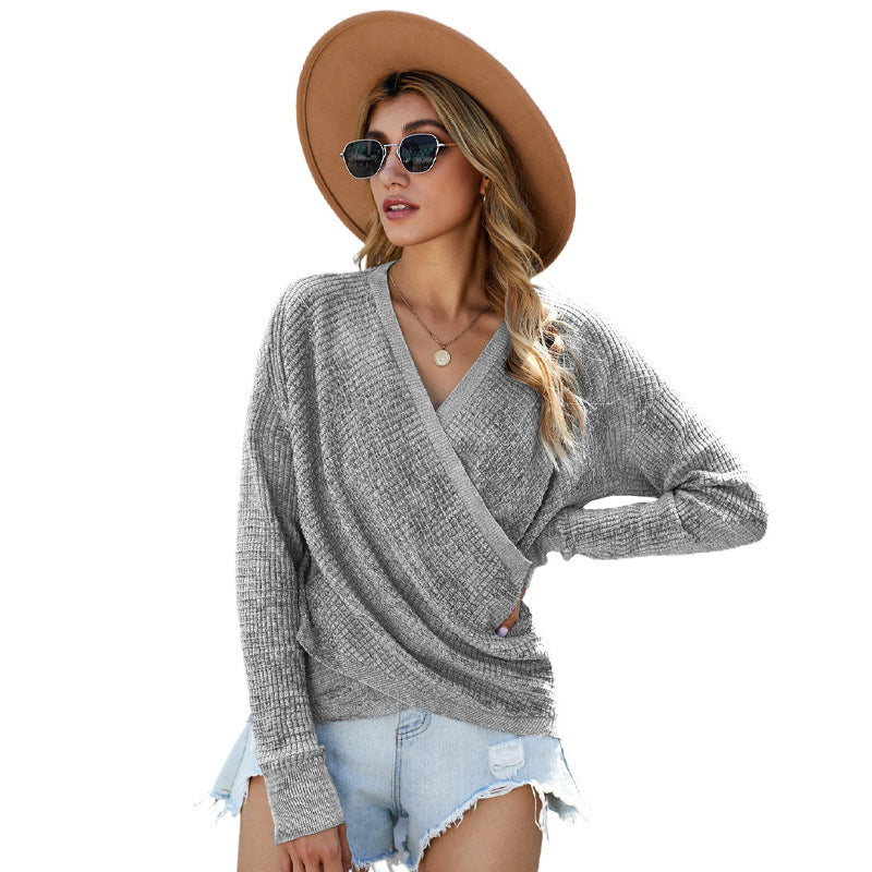 Stilla | Pullover med chic V-udskæring
