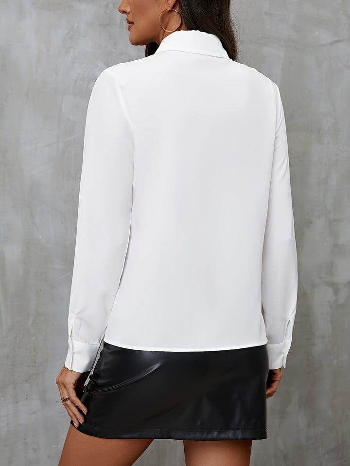 Stilla | Enkel Skjorte Med Flæser
