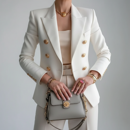 Stilla | Taljeret Blazer – Afslappet Elegance med Moderne Twist