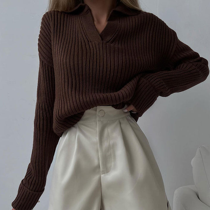 Stilla | Dame V-Udskæring Sweater