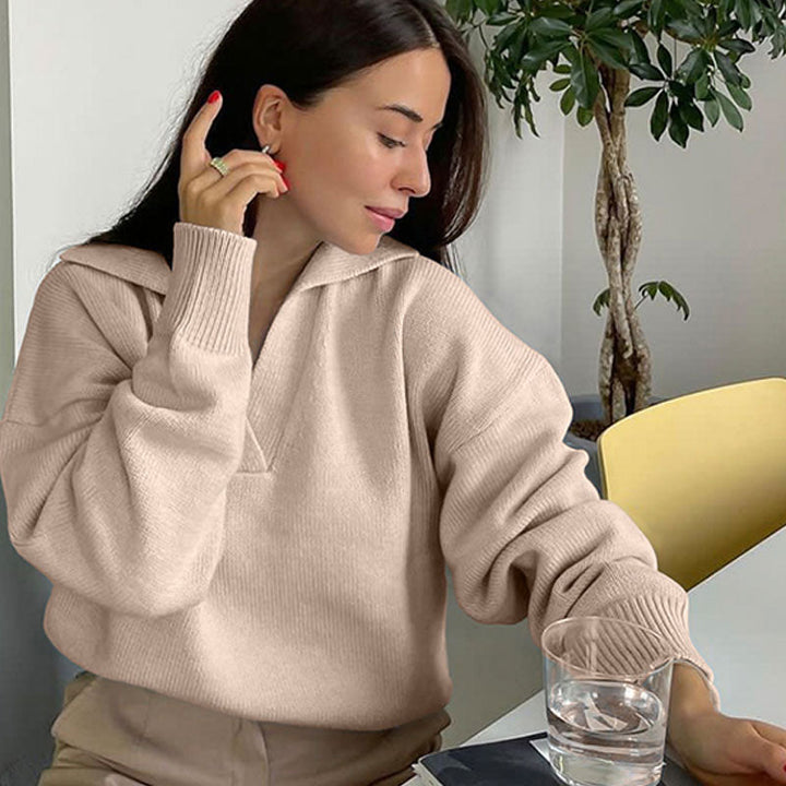 Stilla | Dame V-Udskæring Sweater