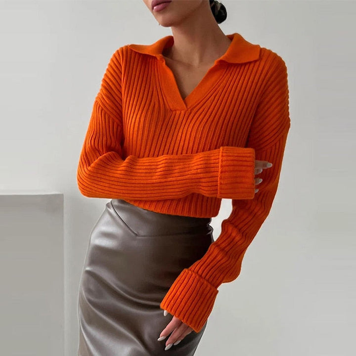 Stilla | Dame V-Udskæring Sweater