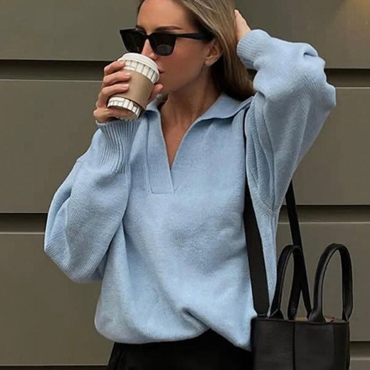 Stilla | Dame V-Udskæring Sweater