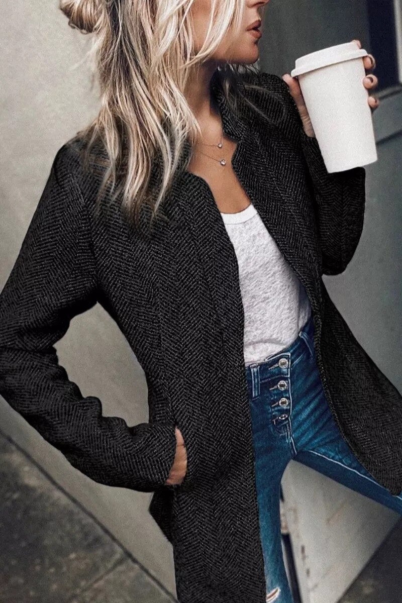 Stilla | Elegant Tweedjakke Til Damer