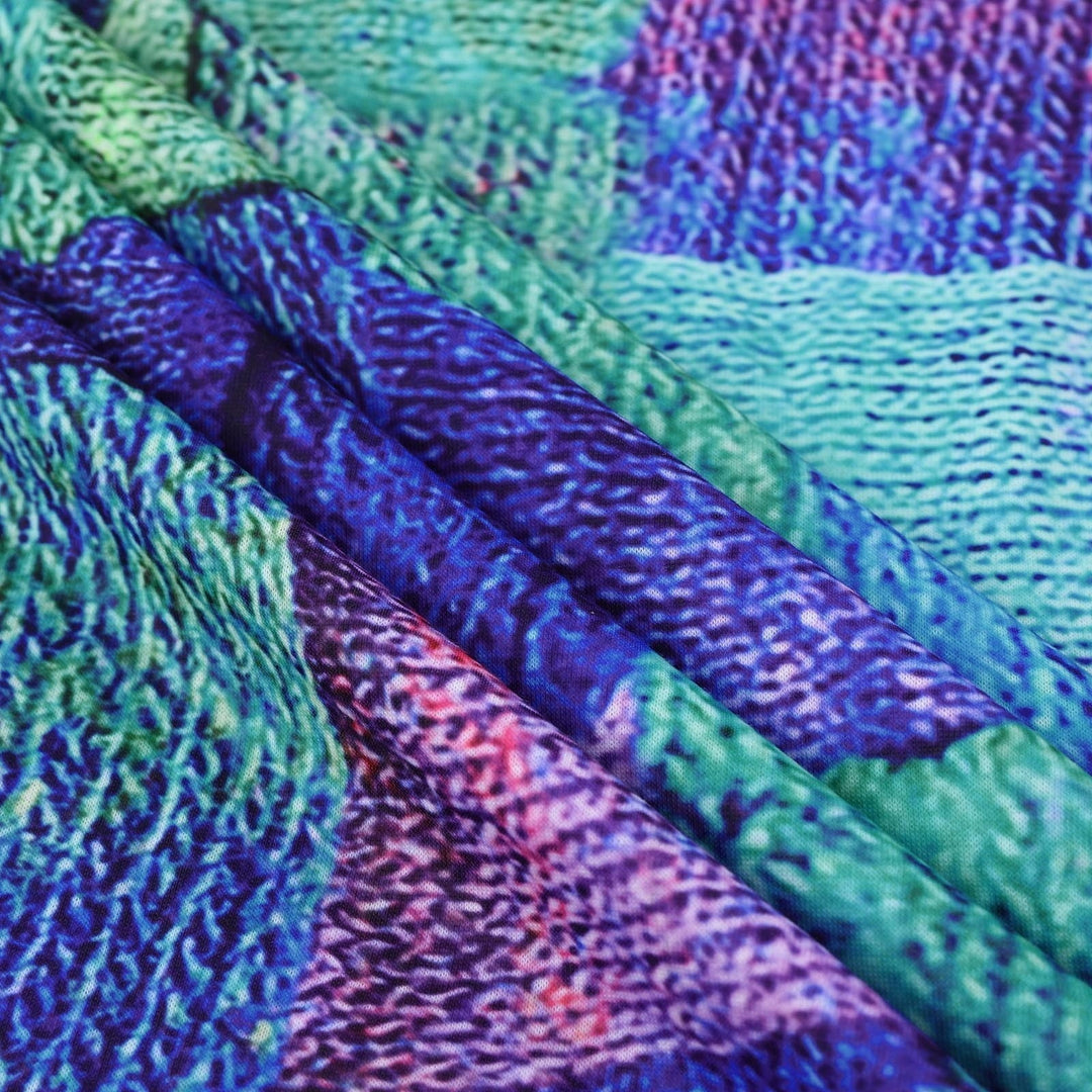 Stilla | Farverig Sweatshirt med Unikt Design