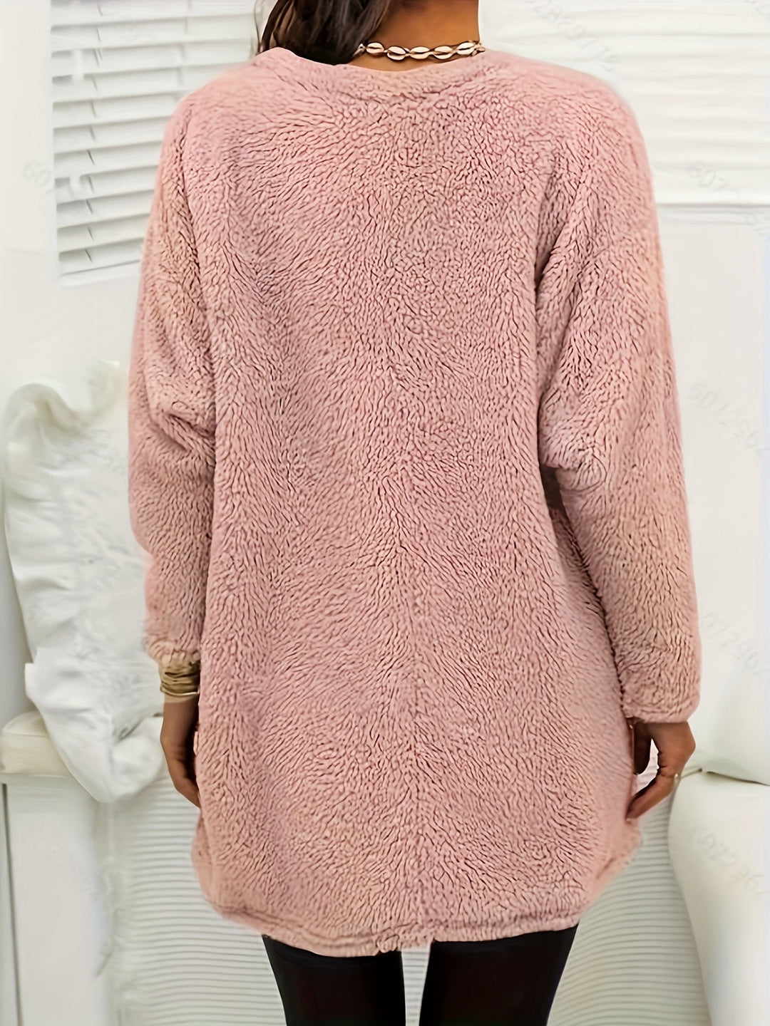 Stilla | Behagelig fleece-sweatshirt med tryk