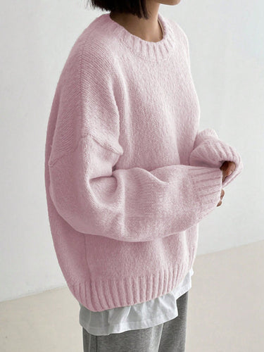 Stilla | Behagelig Pink Damepullover