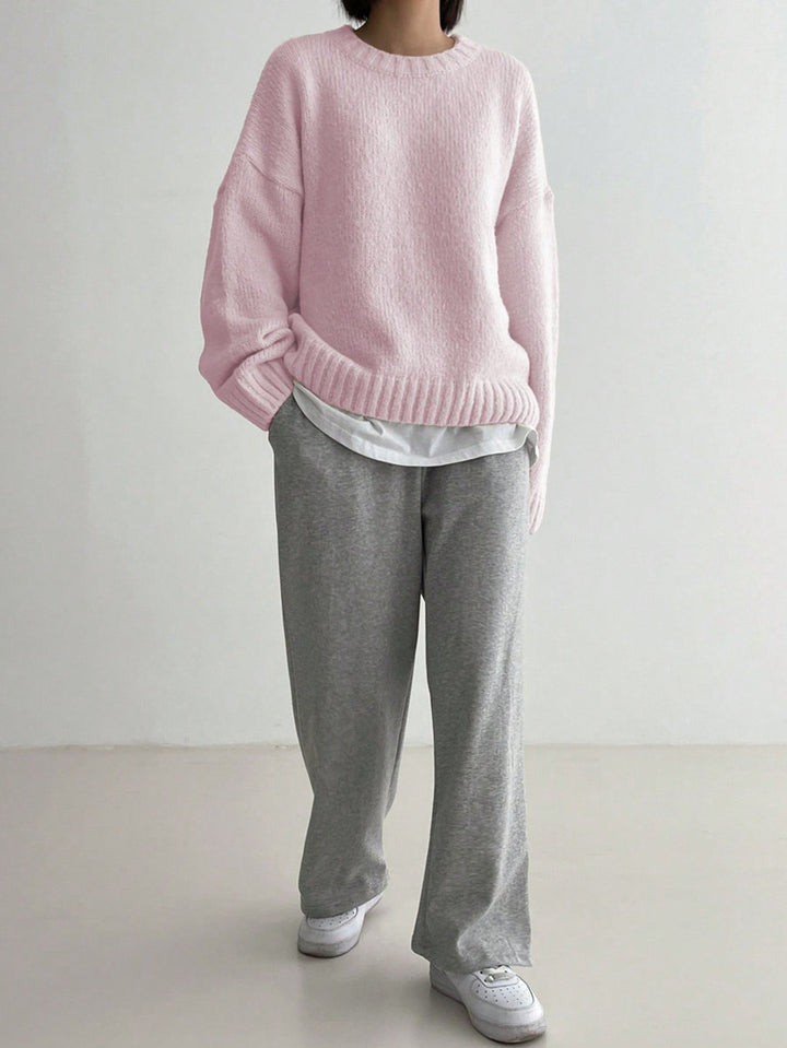 Stilla | Behagelig Pink Damepullover