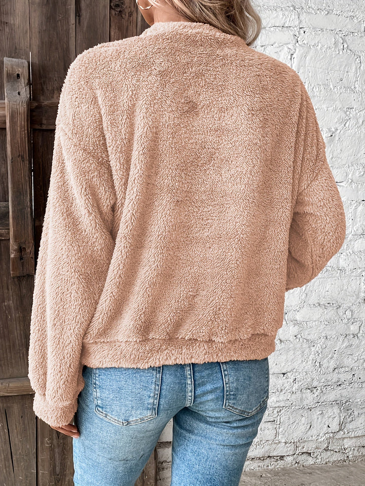 Stilla | Behagelig Teddy Pullover Sweatshirt