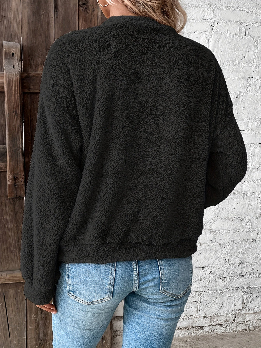 Stilla | Behagelig Teddy Pullover Sweatshirt