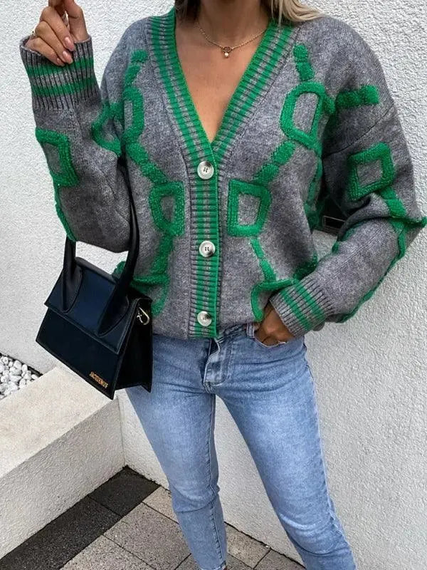 Stilla | Drop Shoulder Strikjakke